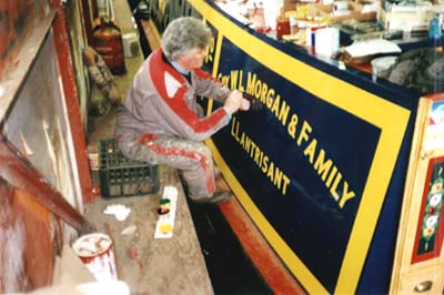 Ron Hough signwriting